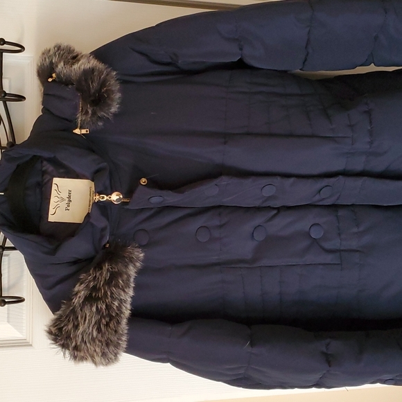 Women's Vegan Down Puffer Winter Coat (Long Length) - Picture 8 of 17